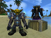 Goblin Warlock and Hunter