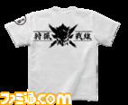 狩猟戦線白Tシャツ裏