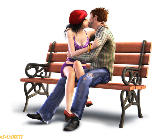 SIMS3WEPgenRENDkissingCouple
