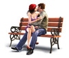 SIMS3WEPgenRENDkissingCouple