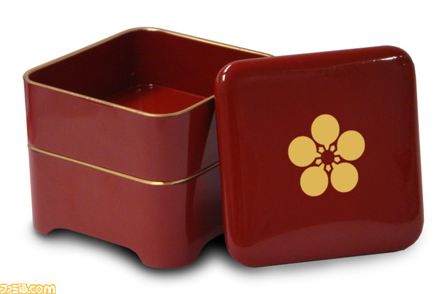 お重箱風小物入れ