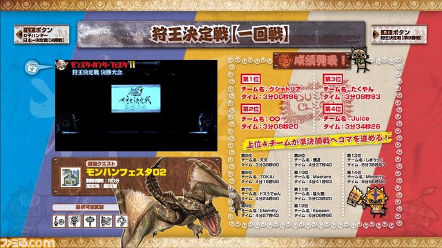 “モンスターハンターフェスタ’11 決勝大会”の模様を収めたPlayViewコンテンツがPS Storeにて配信開始_02
