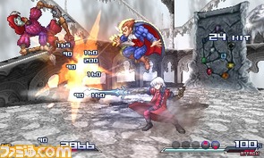 画面写真(第1報)/カプコン：第1報画面写真(デビル メイ クライ＆ヴァンパイアシリーズ)/【通常技】スティンガー＆デモンビリオン.bmp