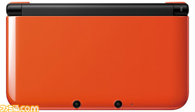 3DS LL オレンジ×ブラック