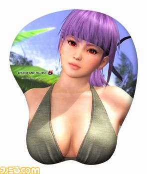 DEAD OR ALIVE 5 3Dマウスパッド あやね.jpg