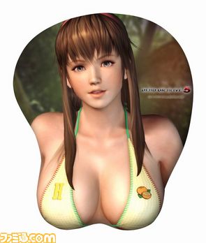 DEAD OR ALIVE 5 3Dマウスパッド ヒトミ.jpg