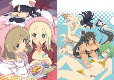 『閃乱カグラ Burst -紅蓮の少女達-』の攻略&イラスト集がいよいよ発売!_05
