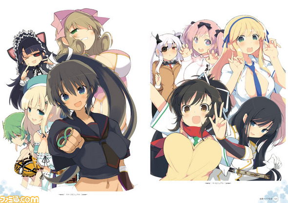 『閃乱カグラ Burst』爆乳なみにいろいろ詰まったファン必携の書籍が本日発売!_04