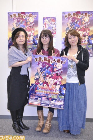 『ディスガイア D2』で主役に返り咲いた(!?)、水橋かおり、半場友恵、笹本優子にインタビュー_05