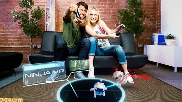 PS4『プレイルーム』の無料追加DLC“ニンジャボット”が配信開始 カワイイARボットが忍者に変装!_01