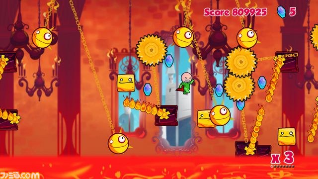 AIが自動でステージを作る横スクロールアクションゲーム『クラウドベリー キングダム』がPS3・WiiU向けに配信開始_03