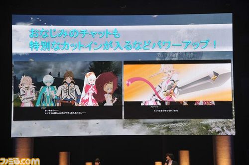 『テイルズ オブ ゼスティリア』 新キャラ、人と天族が一体化して戦う“神依”、チャット、スペシャルアニメなど、最新情報が目白押し!【テイルズ オブ フェスティバル2014】_13