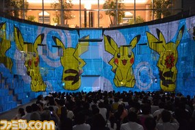 横浜の夜空にピカチュウ花火が満開!? プロジェクションマッピング“ピカチュウ Nice to meet you!”先行上映をリポート!_02