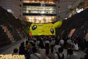 横浜の夜空にピカチュウ花火が満開!? プロジェクションマッピング“ピカチュウ Nice to meet you!”先行上映をリポート!_04