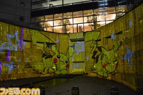 横浜の夜空にピカチュウ花火が満開!? プロジェクションマッピング“ピカチュウ Nice to meet you!”先行上映をリポート!_07