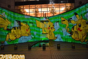 横浜の夜空にピカチュウ花火が満開!? プロジェクションマッピング“ピカチュウ Nice to meet you!”先行上映をリポート!_11