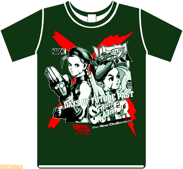 『ストII』と『ウルIV』、過去と現在が交錯する! 『ウルトラストリートファイターIV』とTシャツ界の悪童・コアチョコのコラボTシャツが登場_02