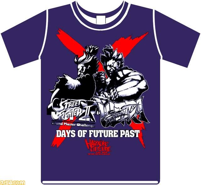 『ストII』と『ウルIV』、過去と現在が交錯する! 『ウルトラストリートファイターIV』とTシャツ界の悪童・コアチョコのコラボTシャツが登場_04