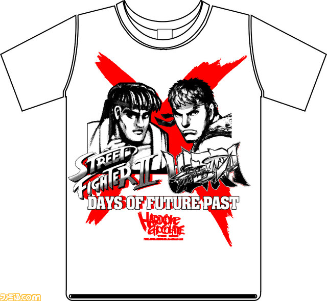 『ストII』と『ウルIV』、過去と現在が交錯する! 『ウルトラストリートファイターIV』とTシャツ界の悪童・コアチョコのコラボTシャツが登場_06