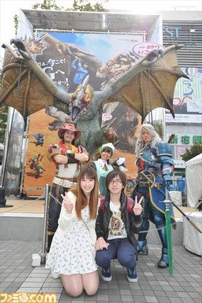 『モンスターハンター4G』発売日にセルレギオス&フルフルが来襲!? 新宿・渋谷でイベントが開催中!【『MH4G』発売日リポート】_20