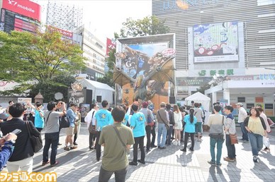 『モンスターハンター4G』発売日にセルレギオス&フルフルが来襲!? 新宿・渋谷でイベントが開催中!【『MH4G』発売日リポート】_21
