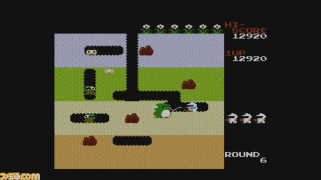 『ディグダグ』Wii Uバーチャルコンソールで本日10月15日より配信開始_02