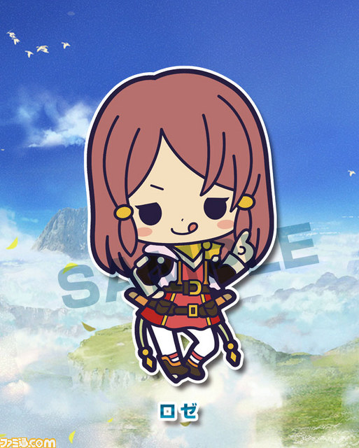 『テイルズ オブ ゼスティリア』のキャラクターがかわいくデフォルメされたラバーストラップが発売決定_08