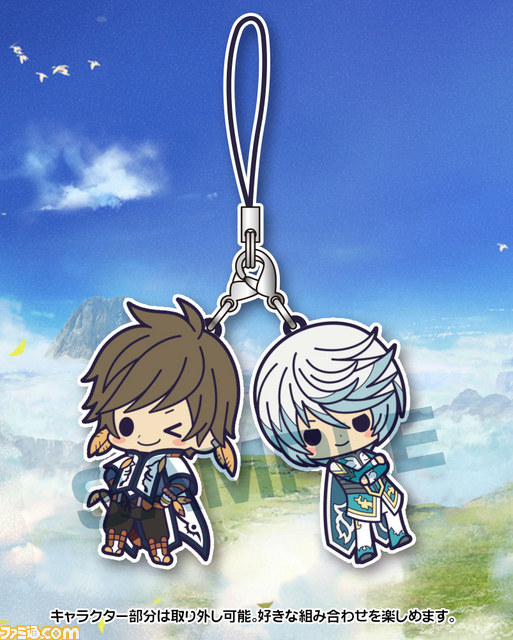 『テイルズ オブ ゼスティリア』のキャラクターがかわいくデフォルメされたラバーストラップが発売決定_04