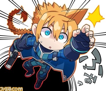 『蒼き雷霆 ガンヴォルト』累計12万ダウンロード突破を記念してLINEスタンプが配信開始_04