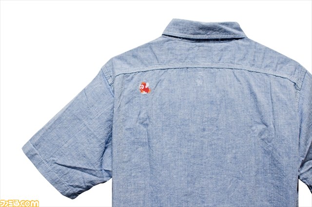 『スーパーマリオブラザーズ』シャンブレーシャツや『ヨッシーのクッキー』&『ファイアーエムブレム』Tシャツなど――“THE KING OF GAMES”新アイテムが登場!_04