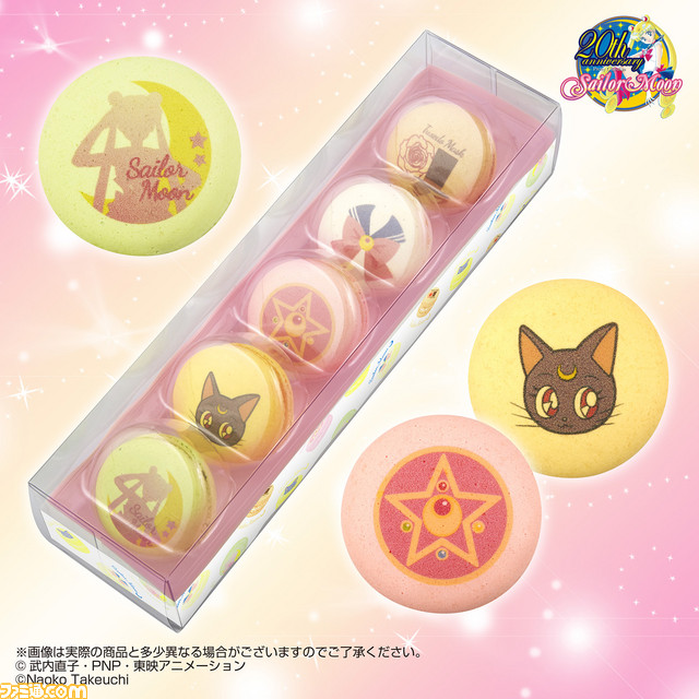 『美少女戦士セーラームーン』新味マカロン5種とオトナかわいいチャームのセットが限定登場_04
