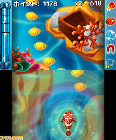 海底をスイスイ泳ぐ縦スクロールアクション『オーシャンランナー』が3DSで12月16日に配信!【動画あり】_03