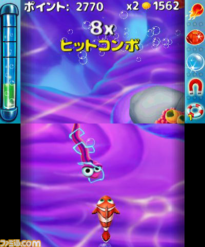 海底をスイスイ泳ぐ縦スクロールアクション『オーシャンランナー』が3DSで12月16日に配信!【動画あり】_04