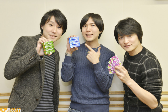 神谷浩史さん&鈴村健一さん&下野紘さんが『ガム彼!新撰組』を語る! ラジオ特番が2月10日にオンエア_01