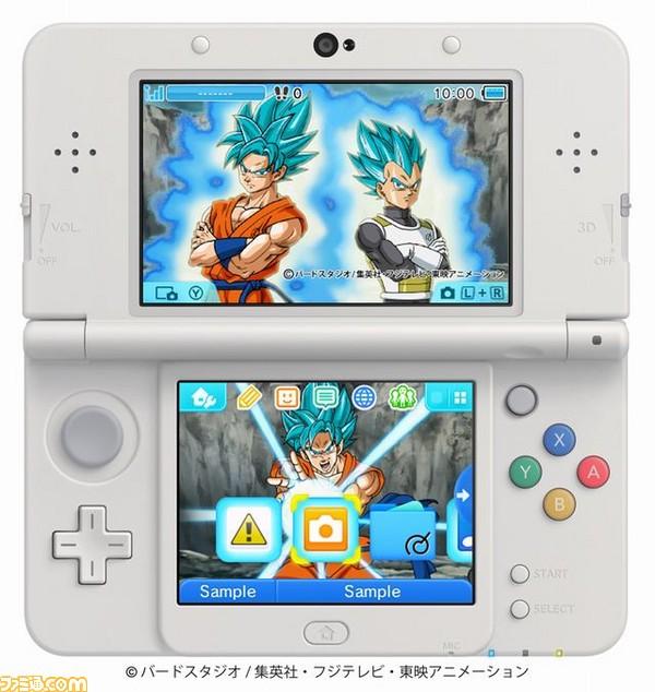 3ds用テーマ ドラゴンボール超 第3弾が配信開始 スーパーサイヤ人ゴッドssになった悟空とべジータが登場 ゲーム