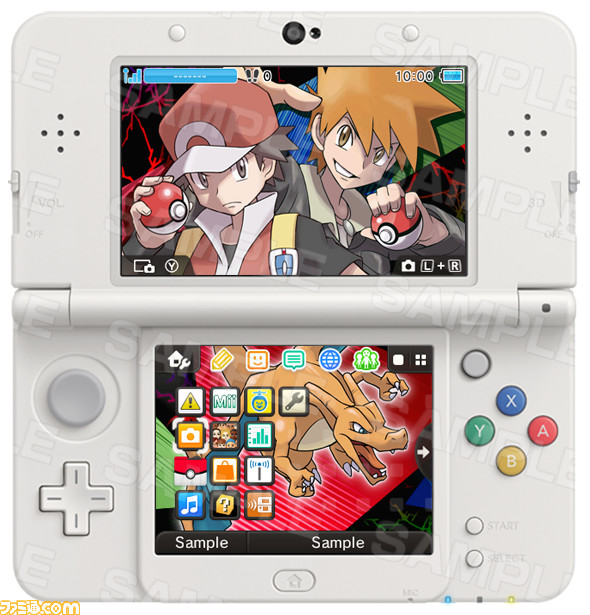 ポケットモンスター 3ds用テーマにクールな レッド グリーン サトシゲッコウガ参上 が新登場 ゲーム