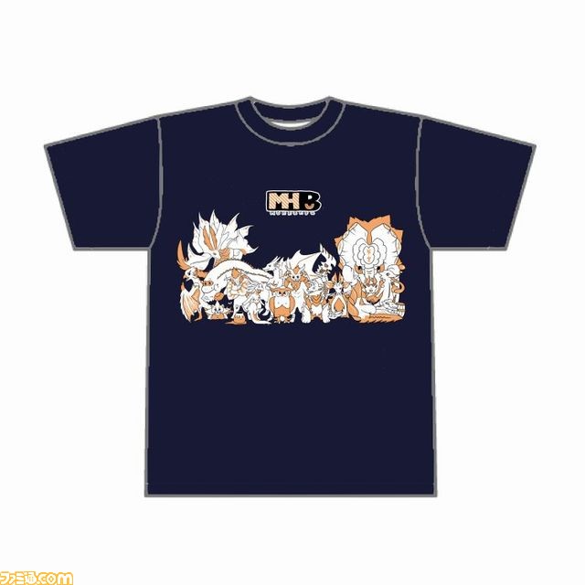 “モンハン部”と“カプコンカフェ”のコラボTシャツが店舗限定で発売_08
