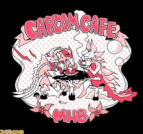 “モンハン部”と“カプコンカフェ”のコラボTシャツが店舗限定で発売_03