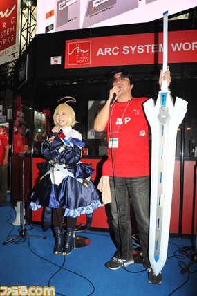 野村真悠華さんが『ブレイブルー セントラルフィクション』の新キャラEsに扮して登場【TGS 2016】_05