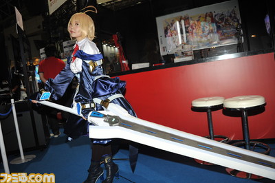 野村真悠華さんが『ブレイブルー セントラルフィクション』の新キャラEsに扮して登場【TGS 2016】_03