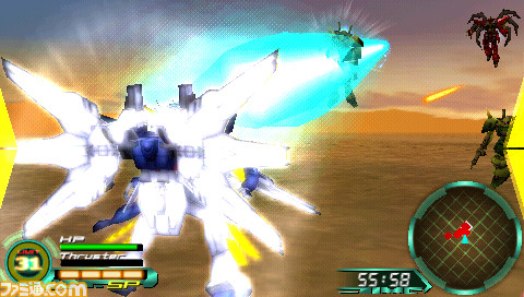 [PSP]Gundam Memories ～戰鬥的記憶～登場機體&戰鬥畫面