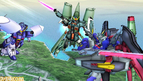 [PSP]Gundam Memories ～戰鬥的記憶～登場機體&戰鬥畫面