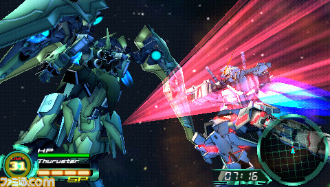 [PSP]Gundam Memories ～戰鬥的記憶～登場機體&戰鬥畫面