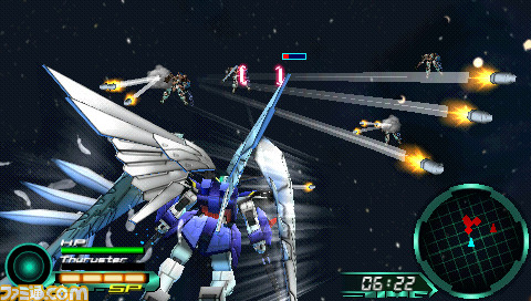 [PSP]Gundam Memories ～戰鬥的記憶～登場機體&戰鬥畫面