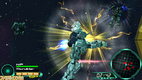 [PSP]Gundam Memories ～戰鬥的記憶～登場機體&戰鬥畫面