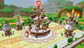 Players experienced the fairy tale atmosphere in the setting of 