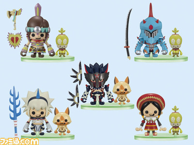 アミューズメント景品にかわいいデフォルメフィギュア登場 モンスターハンター 関連グッズ情報 ファミ通 Com