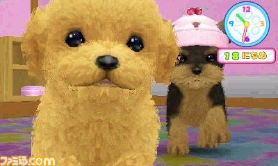 エム・ティー・オーがニンテンドー3DSで『かわいい仔犬3D仔犬』を発表_01
