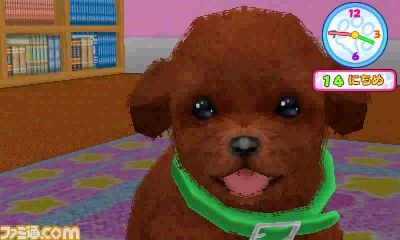 エム・ティー・オーがニンテンドー3DSで『かわいい仔犬3D仔犬』を発表_04
