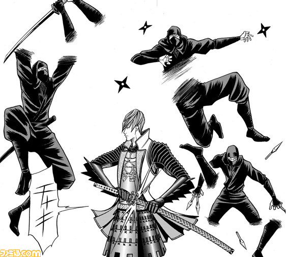 『戦国BASARA3 ‐Bloody Angel-』の連載が月刊少年チャンピオンにて開始_15